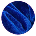 MIDNIGHT MOON BLUE VELVET
