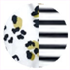 MEOW MEOW / B + W STRIPES