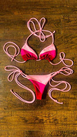 ARCHIVE SAMPLE SET - SIZE SMALL - PINK SHORES