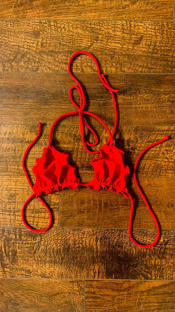 ARCHIVE SAMPLE  - SMALL - CHERRYBOMB ELISE TOP