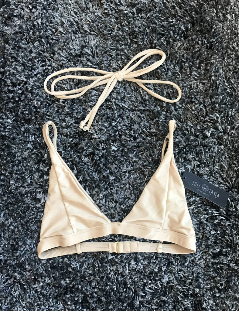 ARCHIVE SAMPLE  - SMALL - LULU NUDE TOP