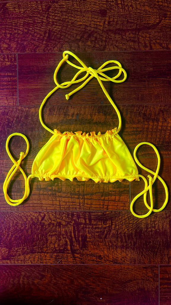 ARCHIVE SAMPLE  - SMALL - YELLOW KYE TOP