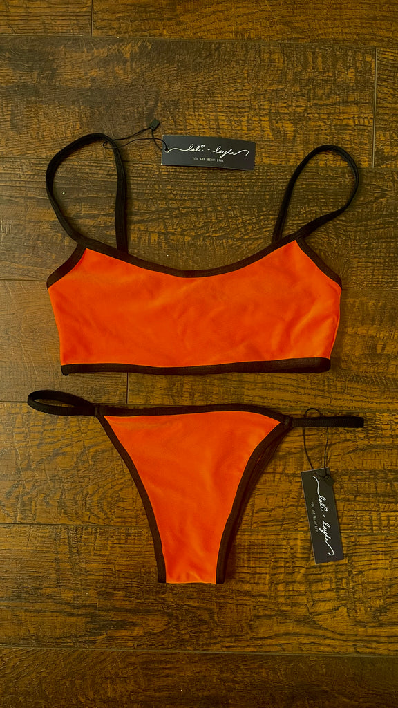 ARCHIVE SAMPLE SET - SIZE SMALL - NEON ORANGE SET