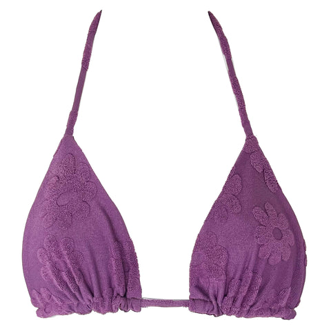 ASHER TOP - JACQUARD TERRY - TWILIGHT LAVENDER