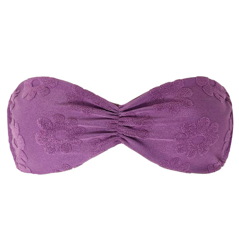 LUISA TOP - JACQUARD TERRY - TWILIGHT LAVENDER