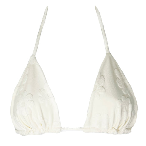 ASHER TOP - JACQUARD TERRY - VANILLA CREAM