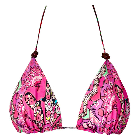 BONNIE TOP - WATERMELON PAISLEY