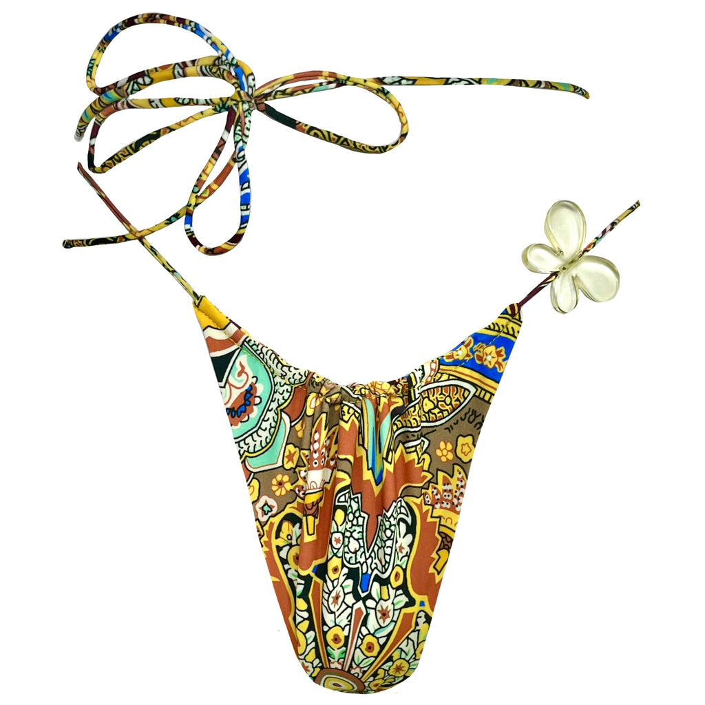 CHUCK BOTTOM - LEMON PAISLEY