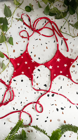 STELLA TOP - USA RED