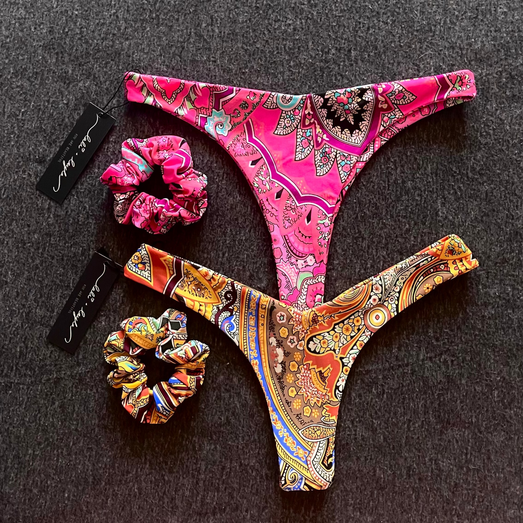 JASPER BOTTOM - LEMON PAISLEY