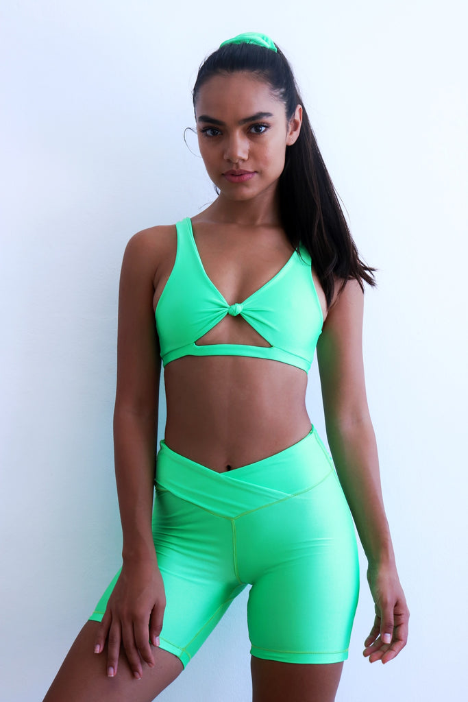 ARCHIVE SAMPLE  - SMALL - GLO GREEN COOPER TOP