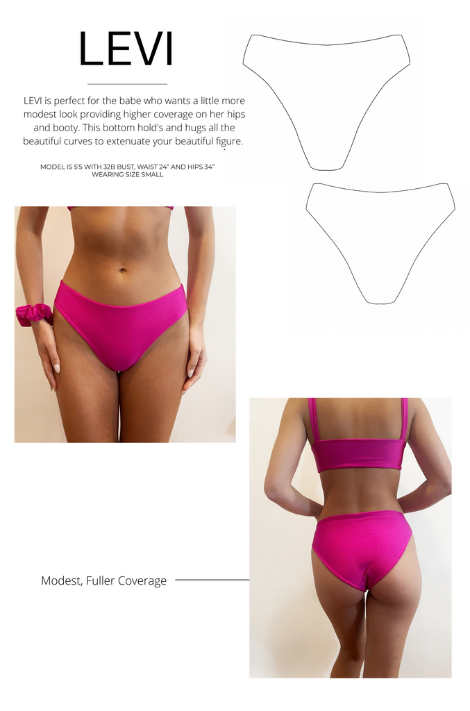 LEVI BOTTOM - SUNRISE LEOPARD