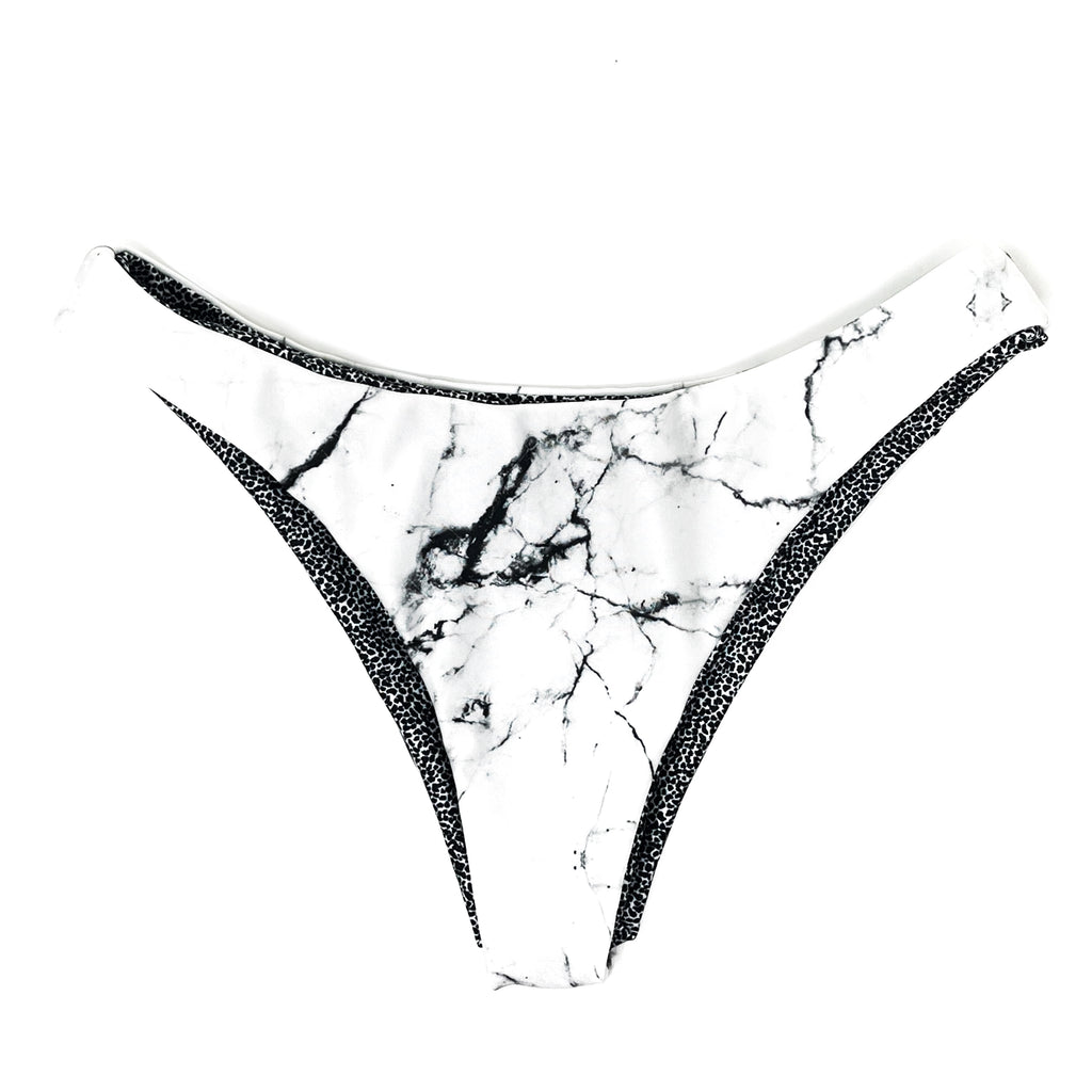 ARCHIVE SAMPLE  - SMALL - WHITE MARBLE BOTTOMS