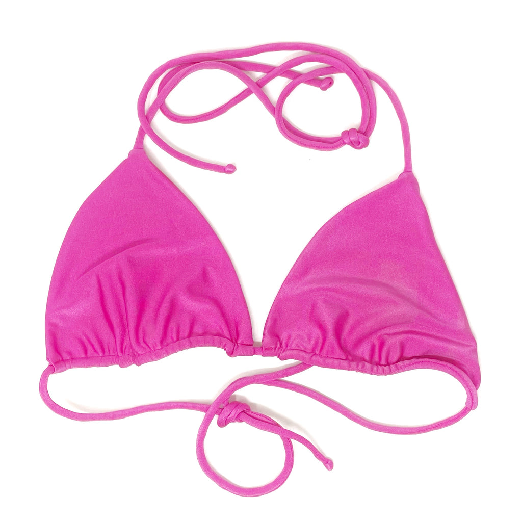 ARCHIVE SAMPLE  - M/L - ASHER PINK SHIMMER TOP