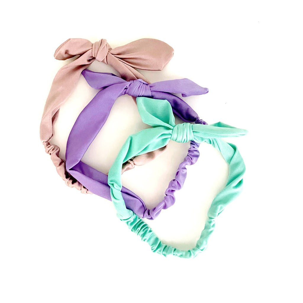 ARCHIVE SAMPLE  - TRIO PASTEL HEADBANDS