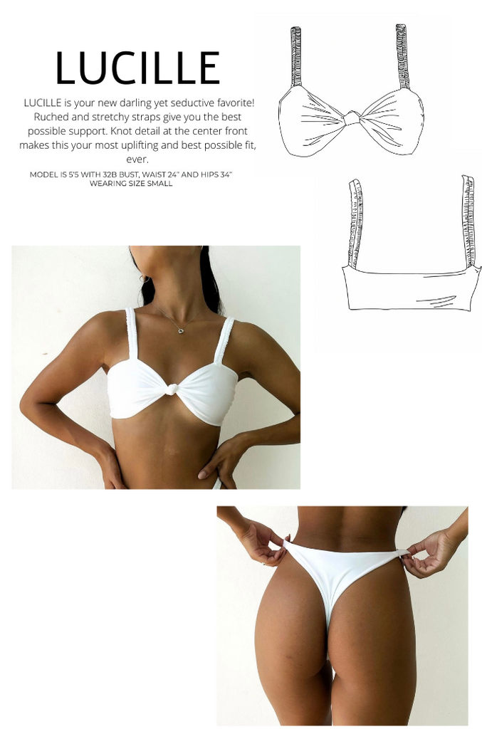 LUCILLE TOP - JACQUARD TERRY - BABE BLUE