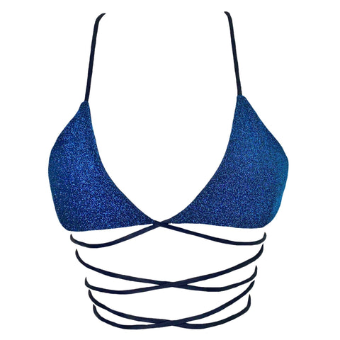 JOLIE TOP - BOUJEE BLUE SPARKLE