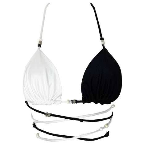 RIRI TOP - GOTHAM NIGHTS / MARSHMALLOW FLUFF