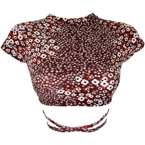 HELENA CROP TOP - FLOWER POWER