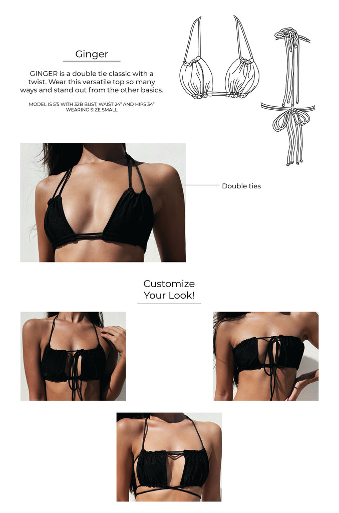 GINGER TOP - MIAMI VICE