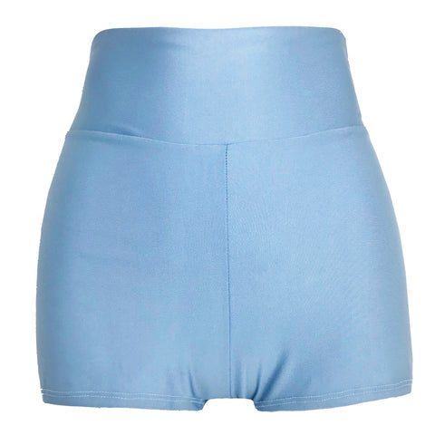 JULIA BOY SHORT - POWDER CLOUD BLUE