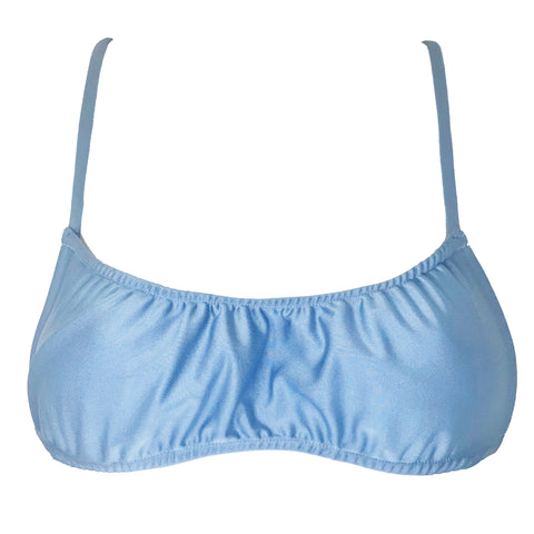 PAM TOP - POWDER CLOUD BLUE