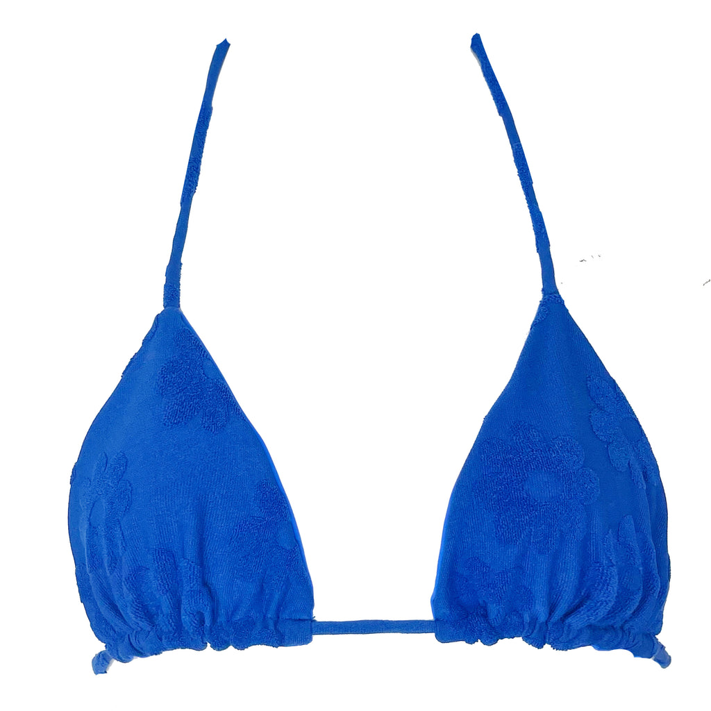 ASHER TOP - JACQUARD TERRY - BABE BLUE