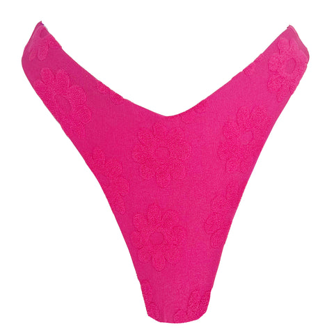 JAXSON BOTTOM - JACQUARD TERRY - BARBIE PINK