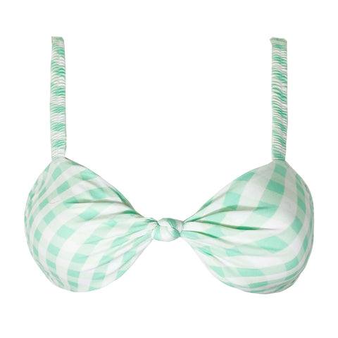 LUCILLE TOP - SPRING FEVER / MARSHMALLOW FLUFF