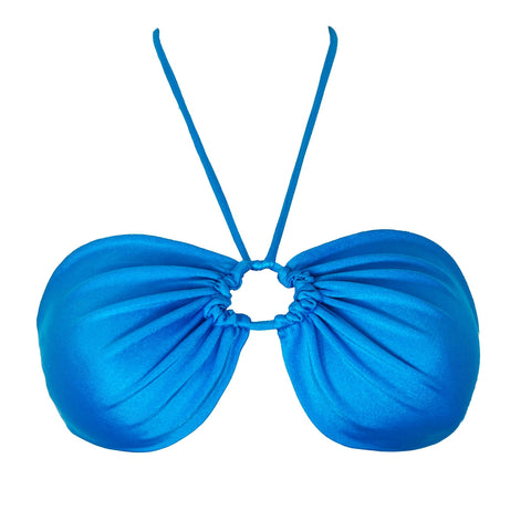 CELESTE TOP - BAYOU BLUE