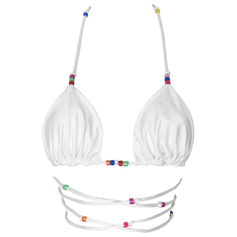 RIRI TOP - MARSHMALLOW FLUFF RAINBOW