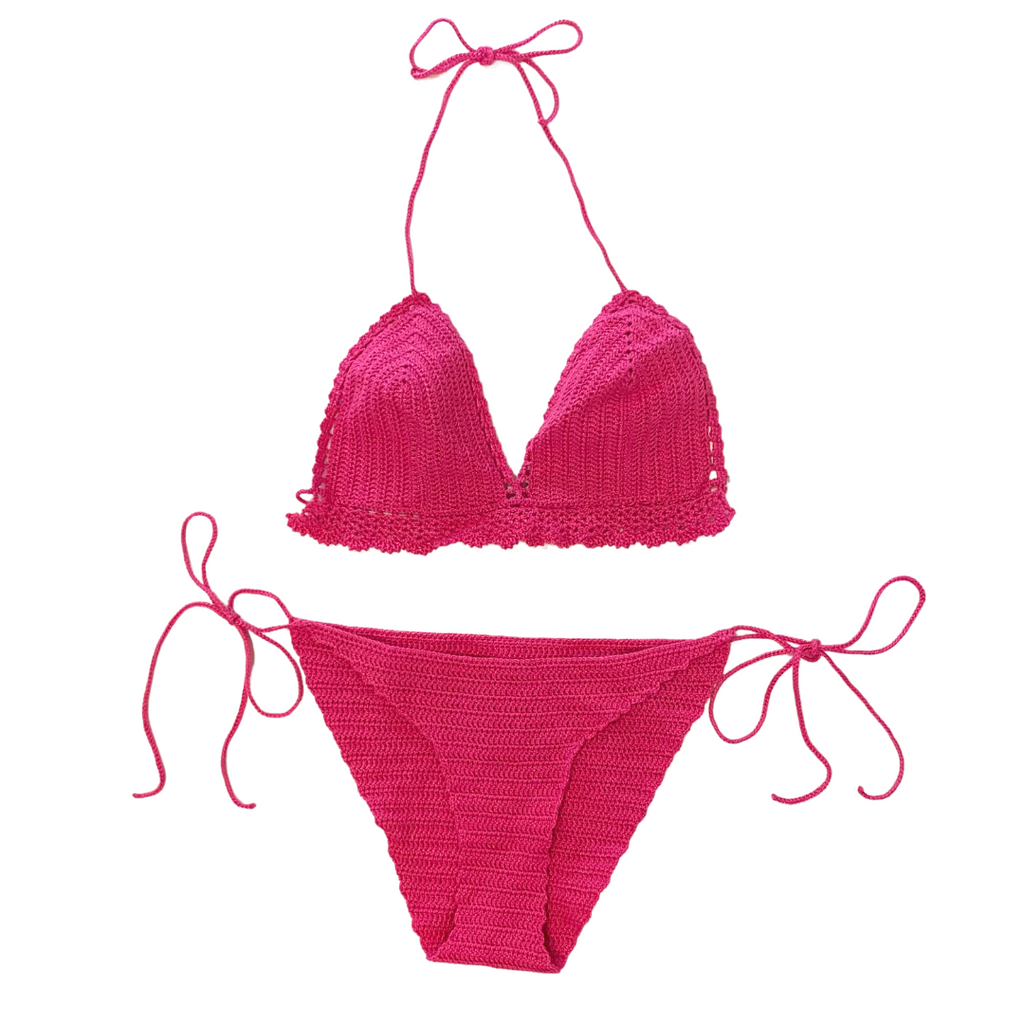 ARCHIVE SAMPLE SET - PINK CROCHET - S/M