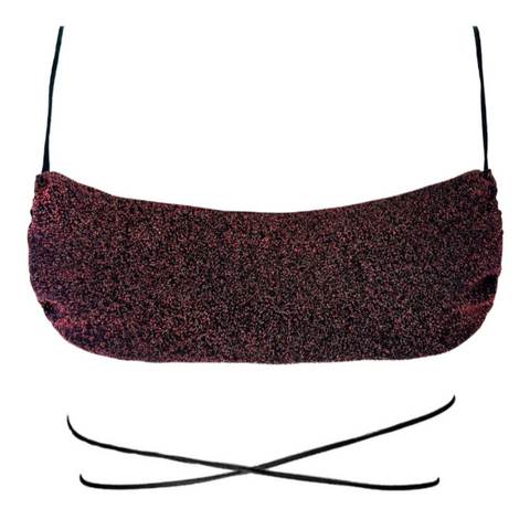BLAIR TOP - RISQUE RED SPARKLE