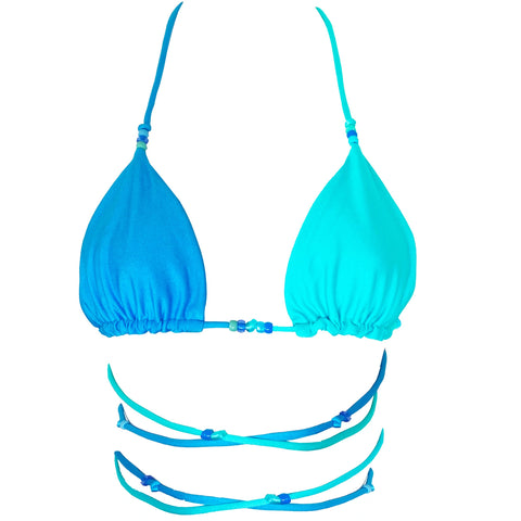 RIRI TOP - AQUAMARINE