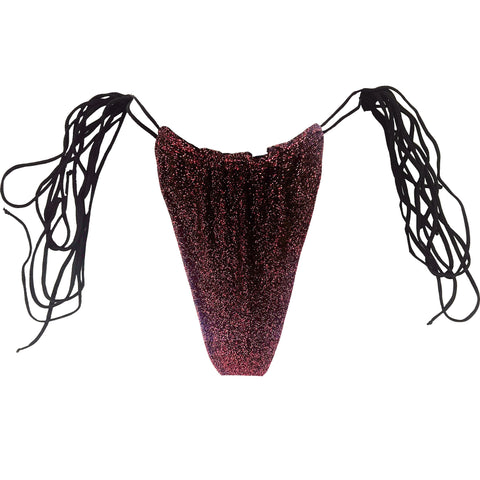 CHUCKIE BOTTOM - RISQUE RED SPARKLE