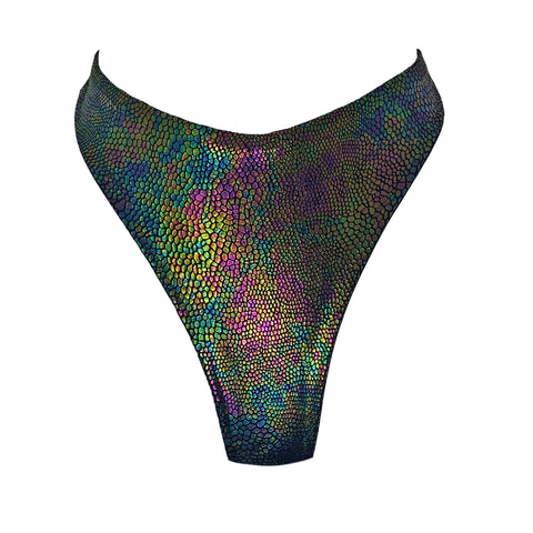 JAXSON BOTTOM - HOLOGRAPHIC RAINBOW OBSIDIAN