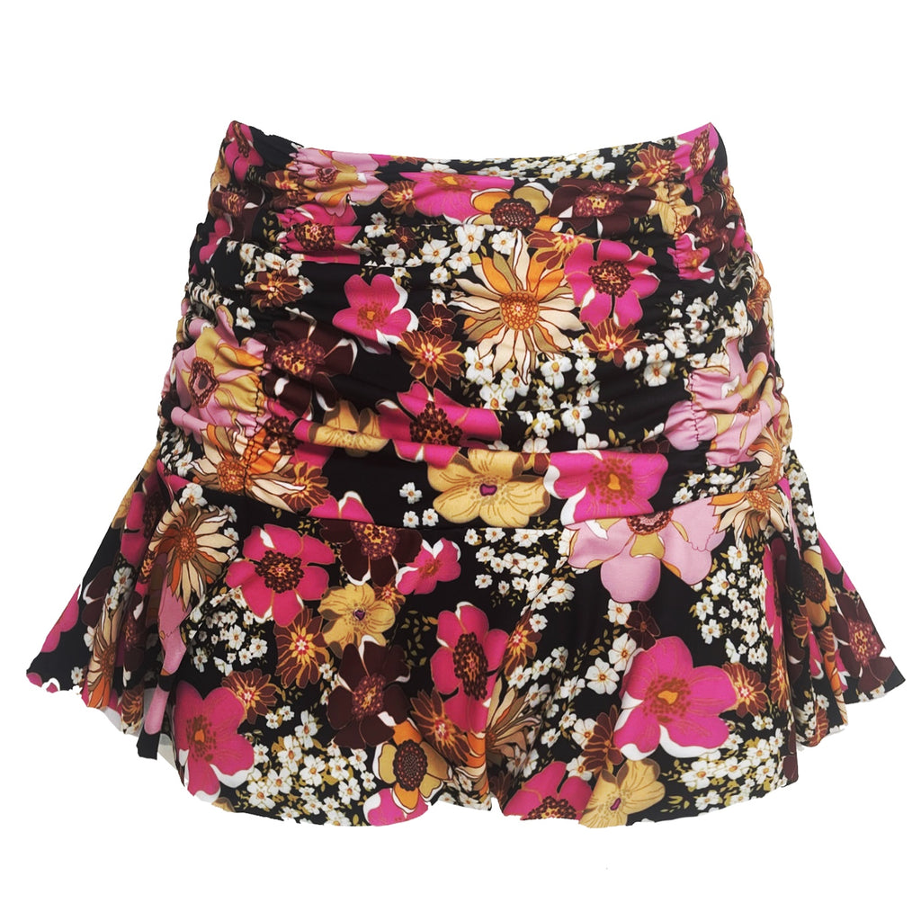 GIDGET SWIM SKIRT - FLORAL FEVER